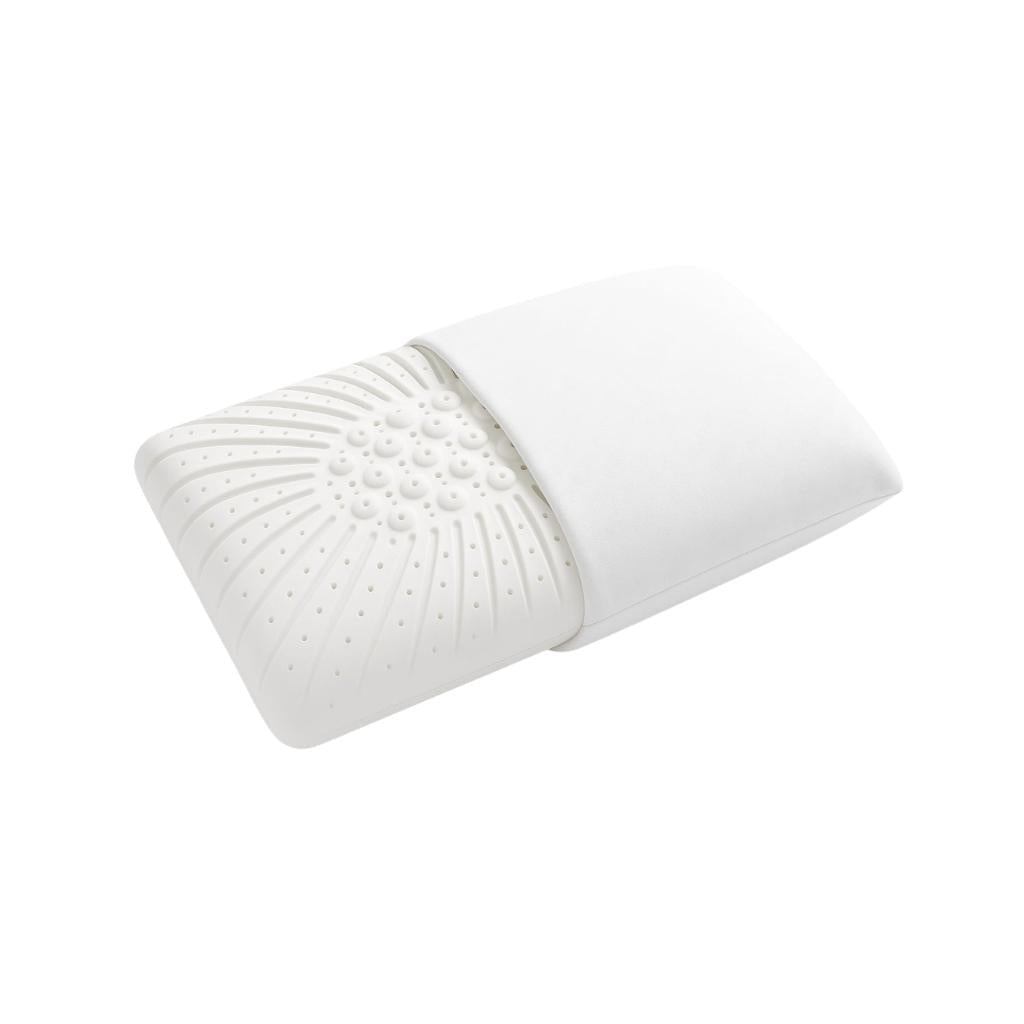 Almofada Viscoelástica Alta Perfurada Branca 18cm - Fábrica Do Descanso - da fábrica para o teu quarto