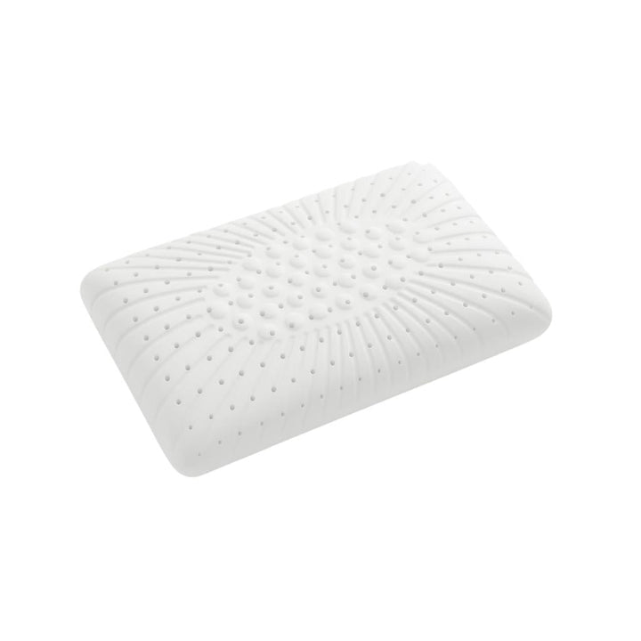 Almofada Viscoelástica Alta Perfurada Branca 18cm - Fábrica Do Descanso - da fábrica para o teu quarto