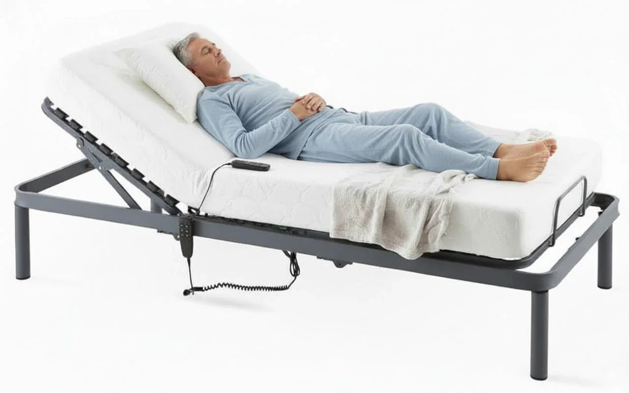 Cama Elétrica Articulada Metálica